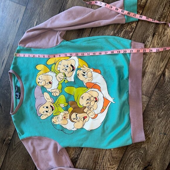 Cakeworthy Seven Dwarves Crewneck Adult Sweatshirt Vintage 90s Small - Picture 14 of 14